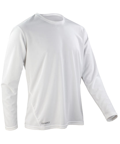 Spiro Spiro quick-dry long sleeve t-shirt White