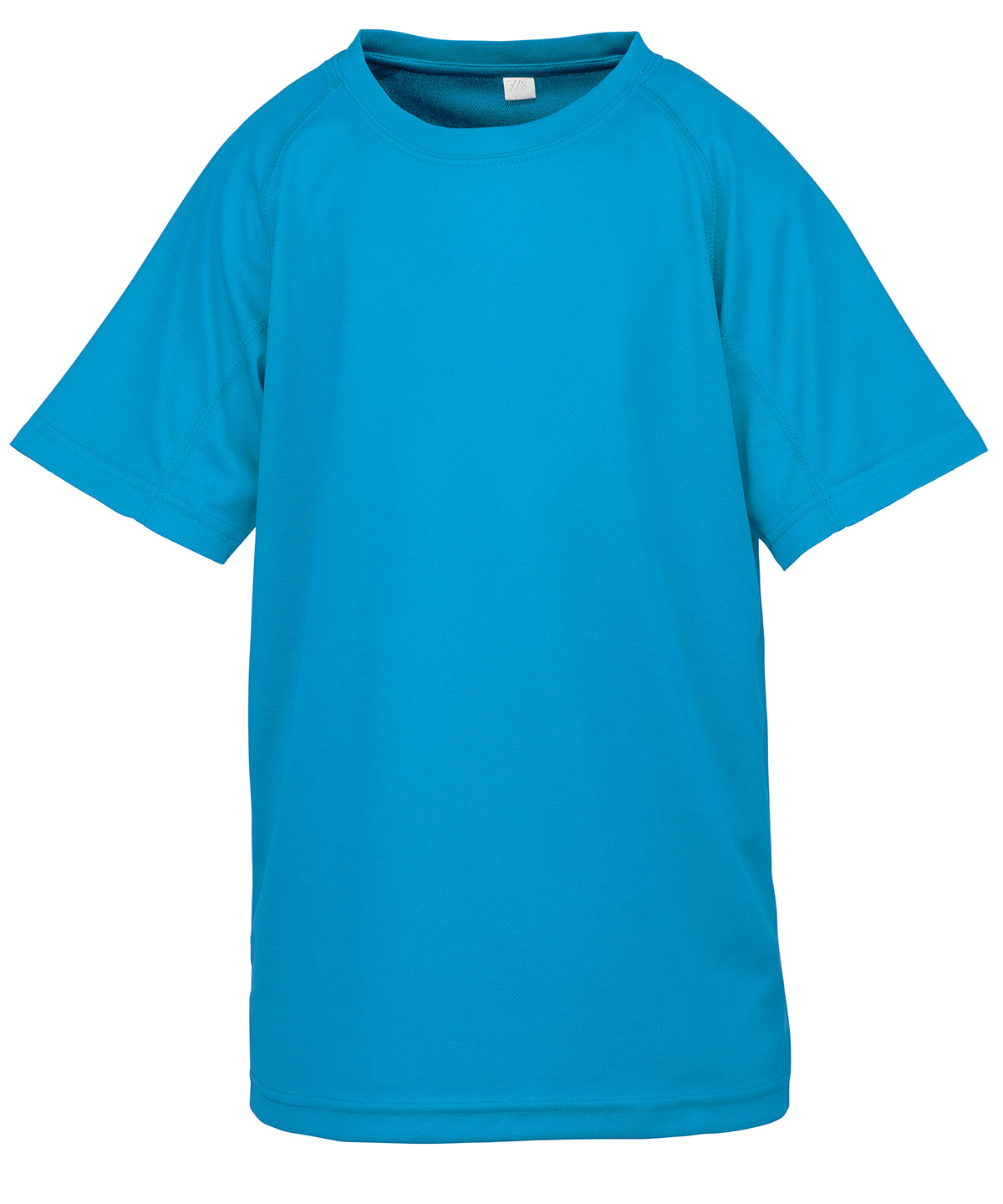Spiro Junior performance aircool tee Ocean Blue