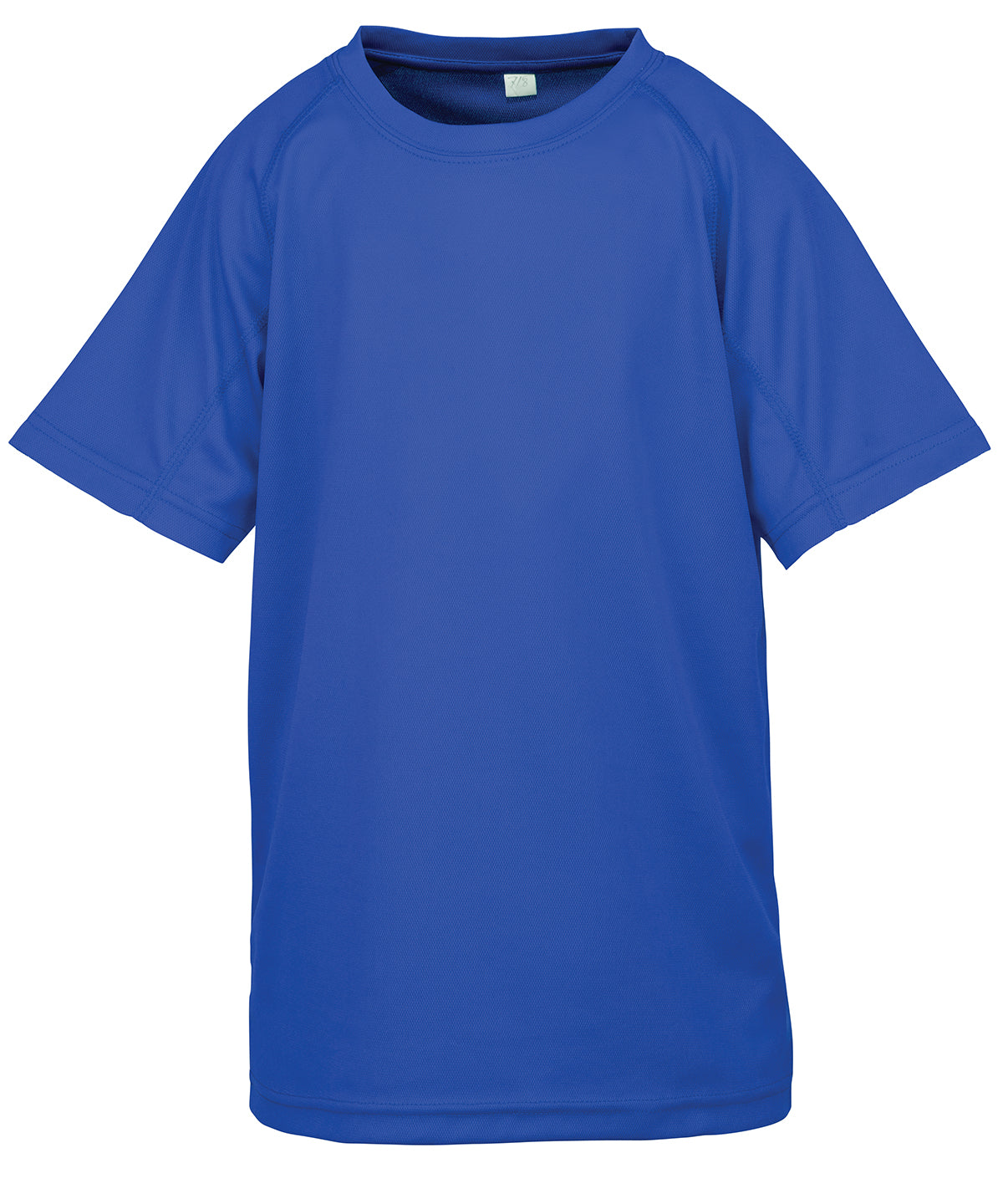 Spiro Junior performance aircool tee Royal Blue