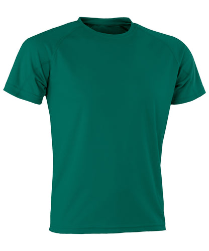 Spiro Performance Aircool tee Bottle Green