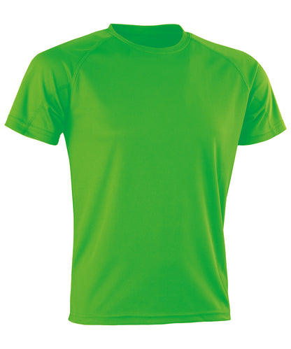 Spiro Performance Aircool tee Flo Green