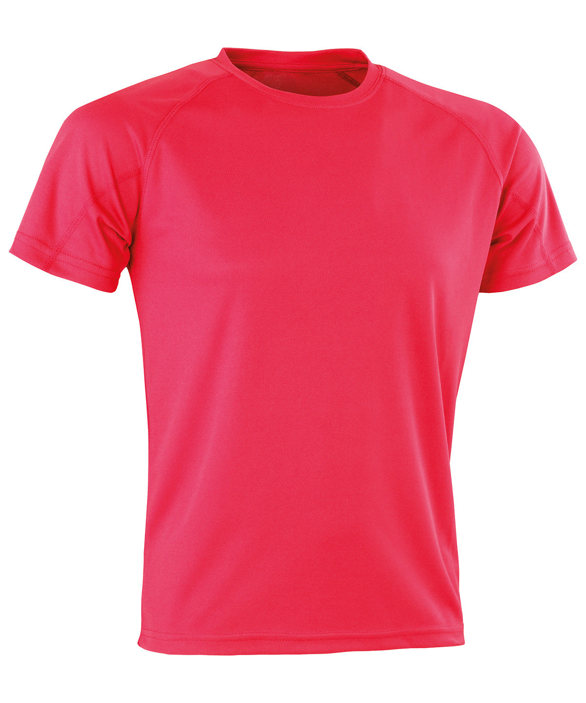 Spiro Performance Aircool tee Flo Pink