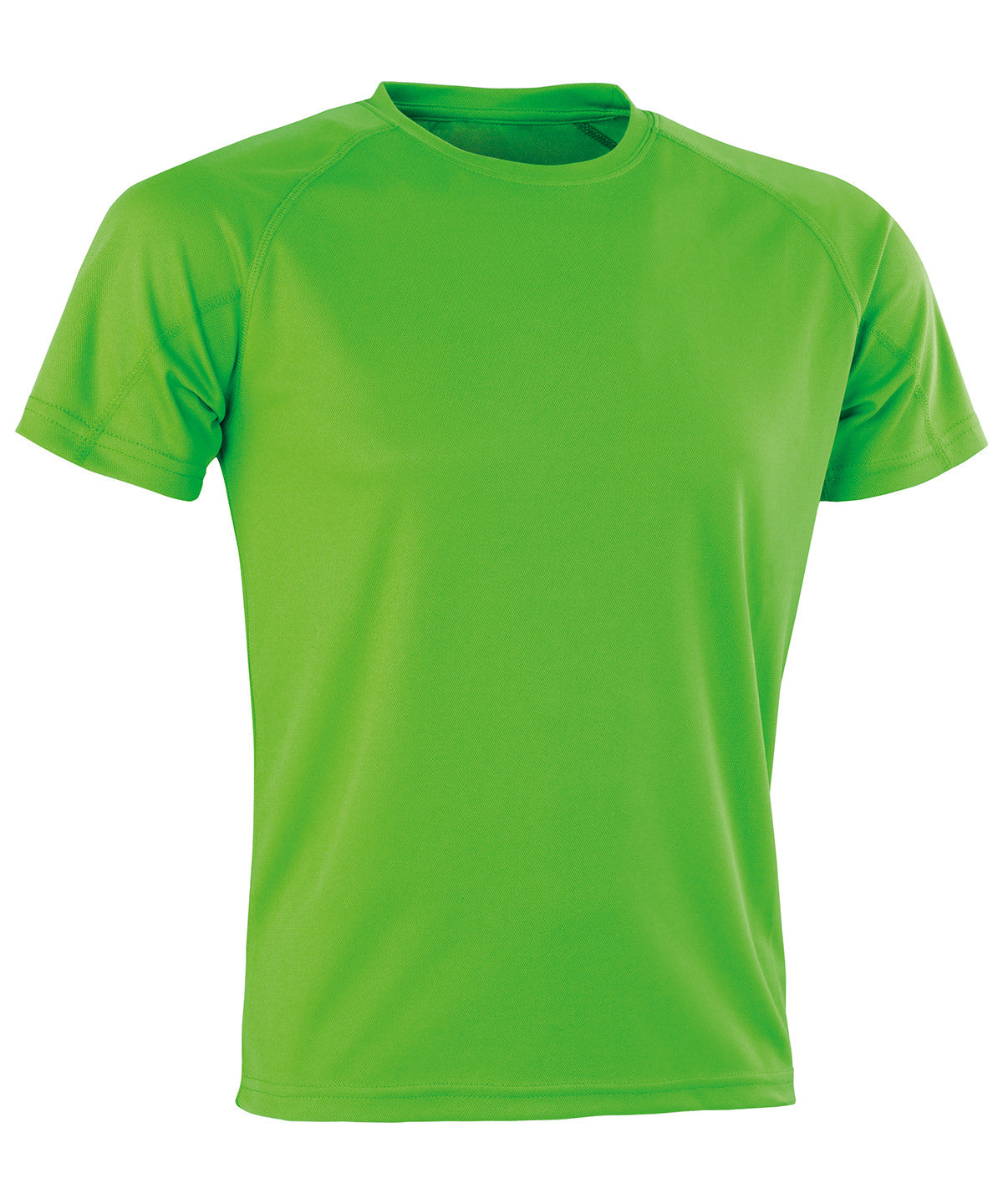 Spiro Performance Aircool tee Lime