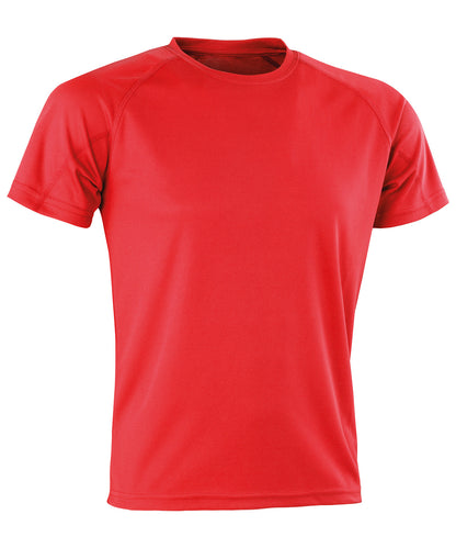 Spiro Performance Aircool tee Red