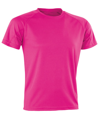 Spiro Performance Aircool tee Super Pink