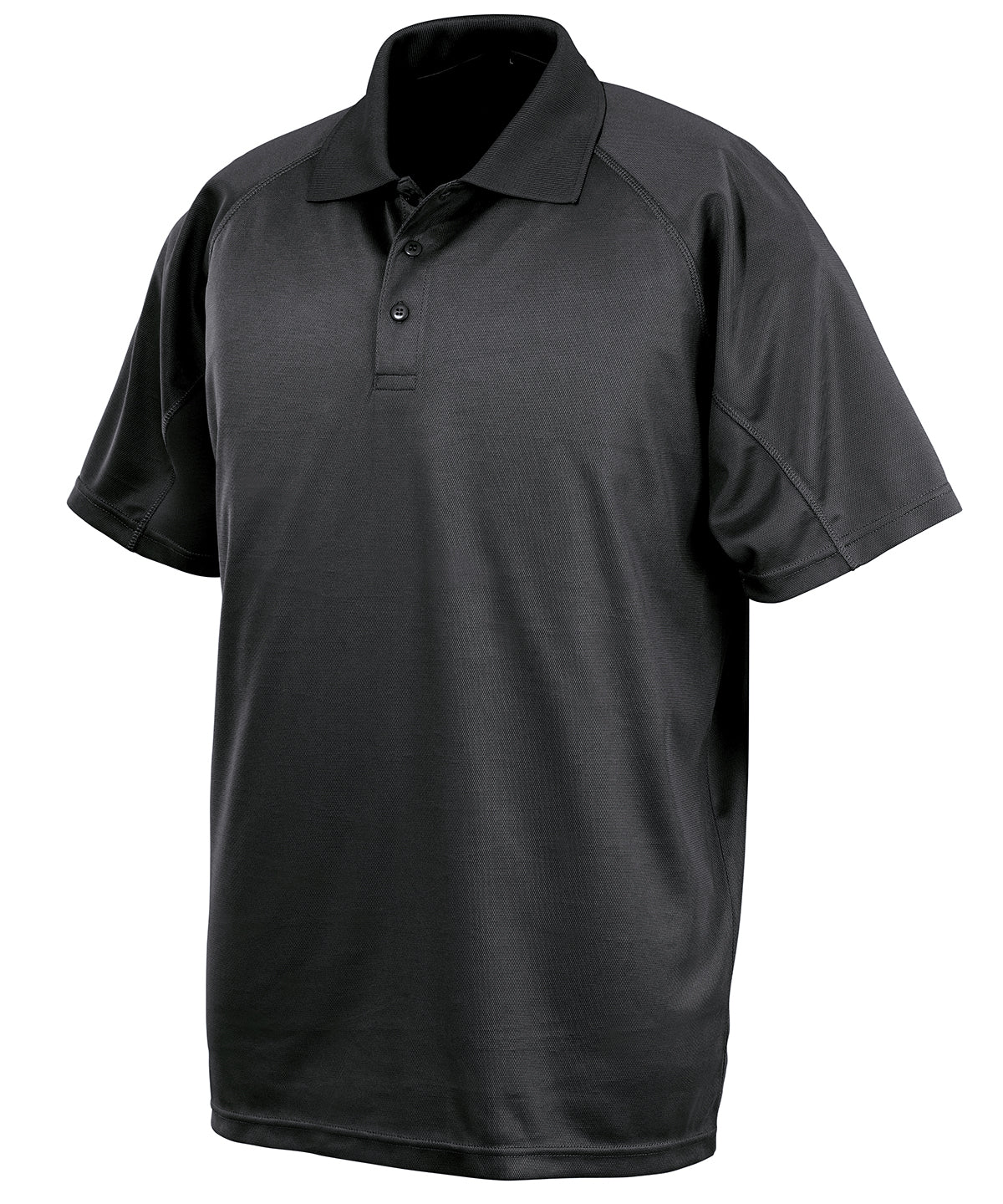 Spiro Performance Aircool polo shirt Black*