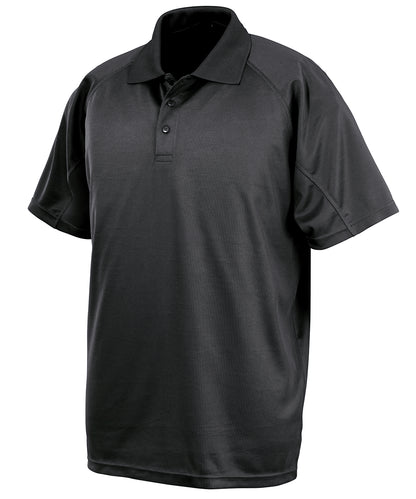 Spiro Performance Aircool polo shirt Black*