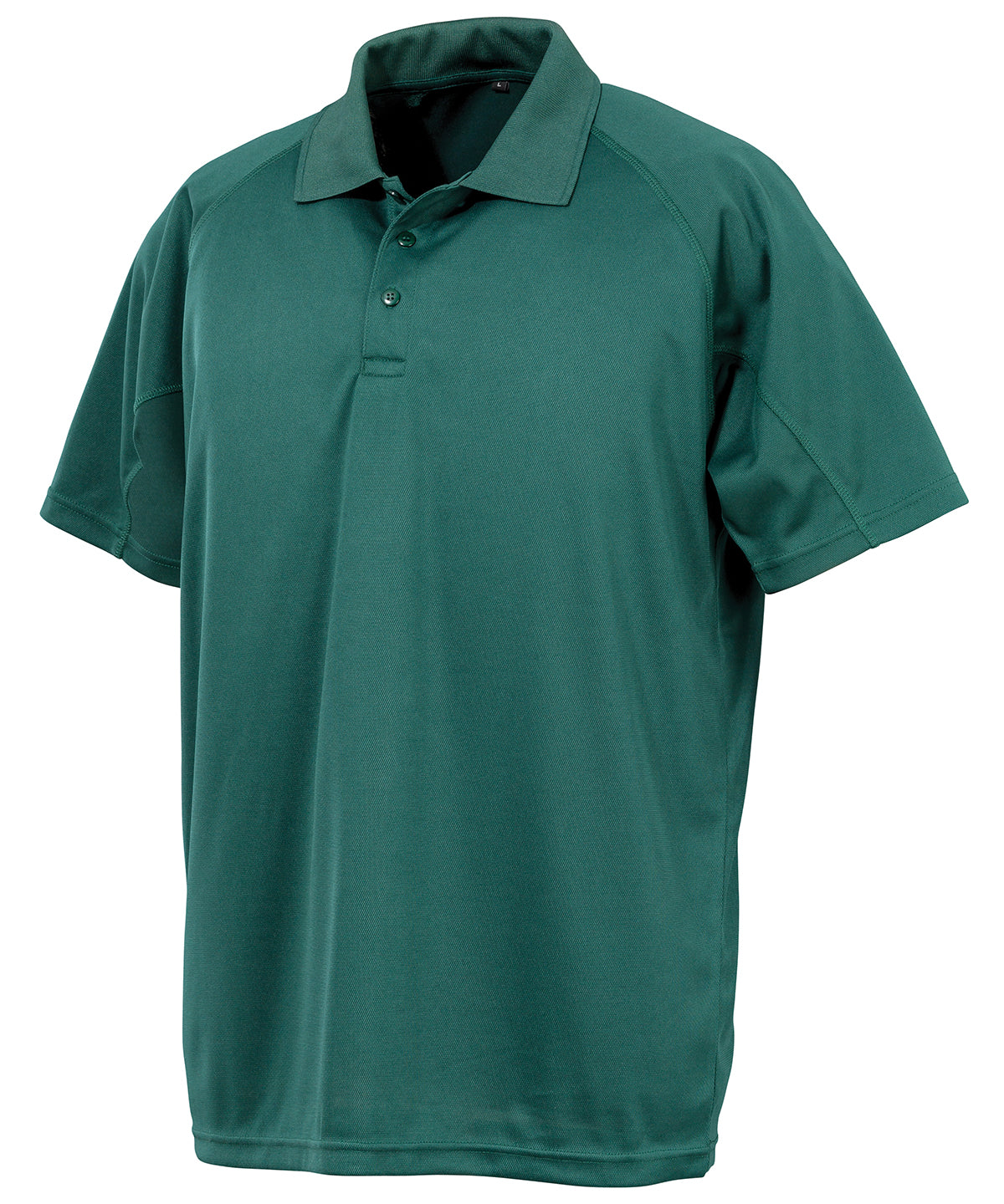 Spiro Performance Aircool polo shirt Bottle Green