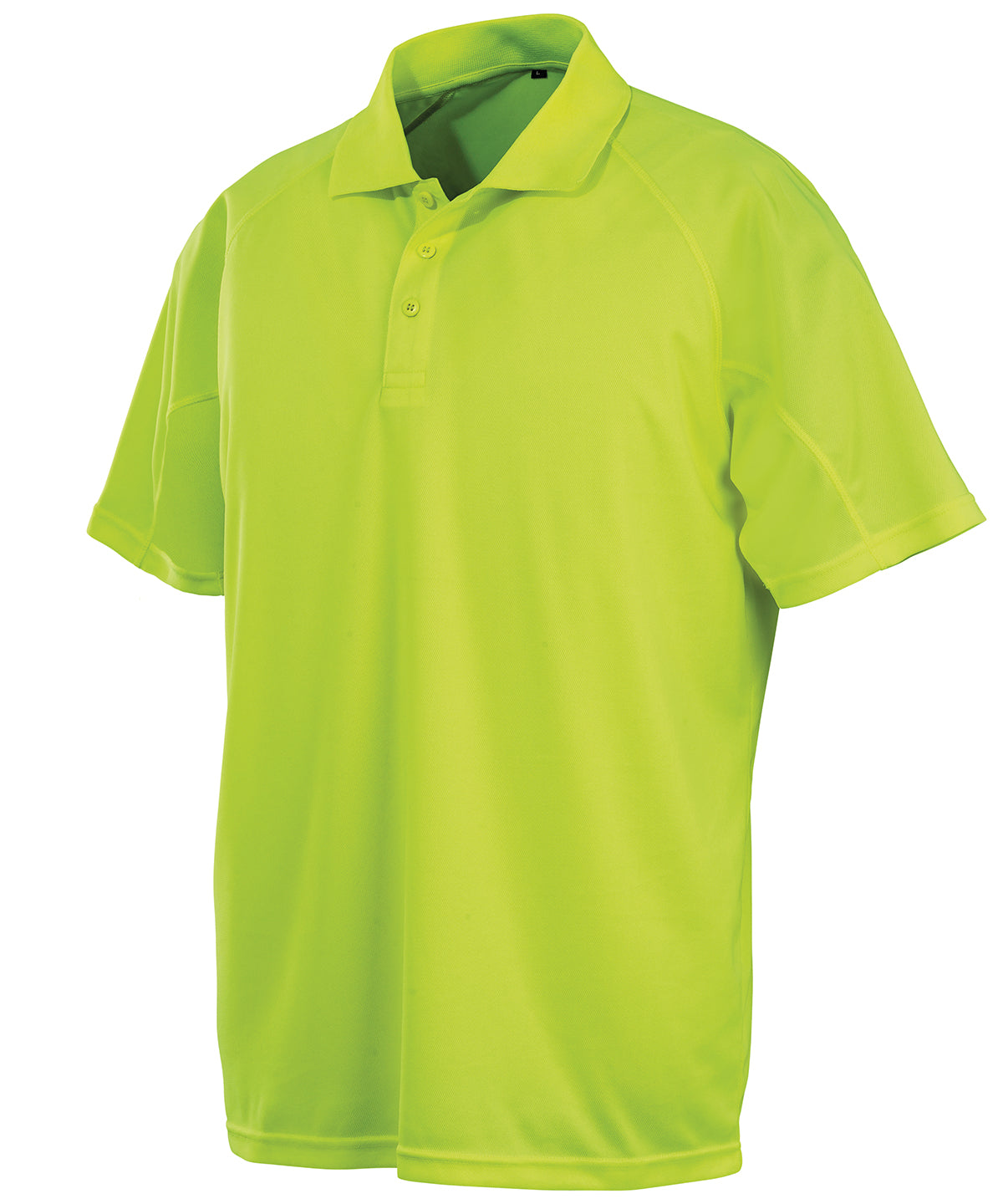 Spiro Performance Aircool polo shirt Flo Yellow