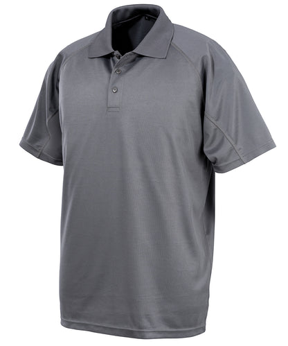 Spiro Performance Aircool polo shirt Grey