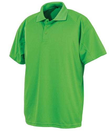 Spiro Performance Aircool polo shirt Lime