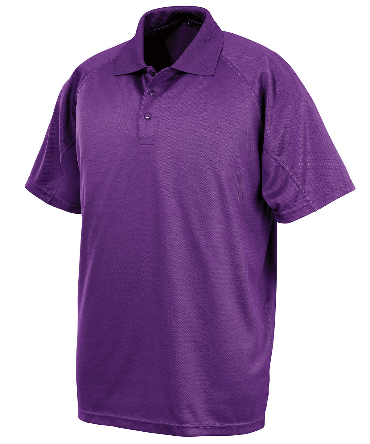 Spiro Performance Aircool polo shirt Purple