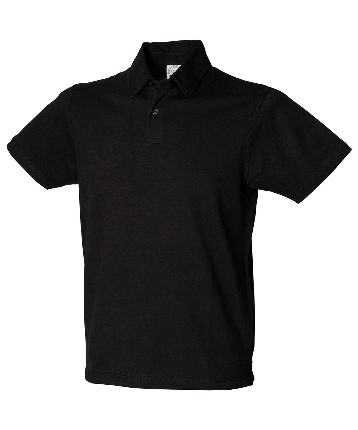 SF Clothing Short sleeve stretch polo Black