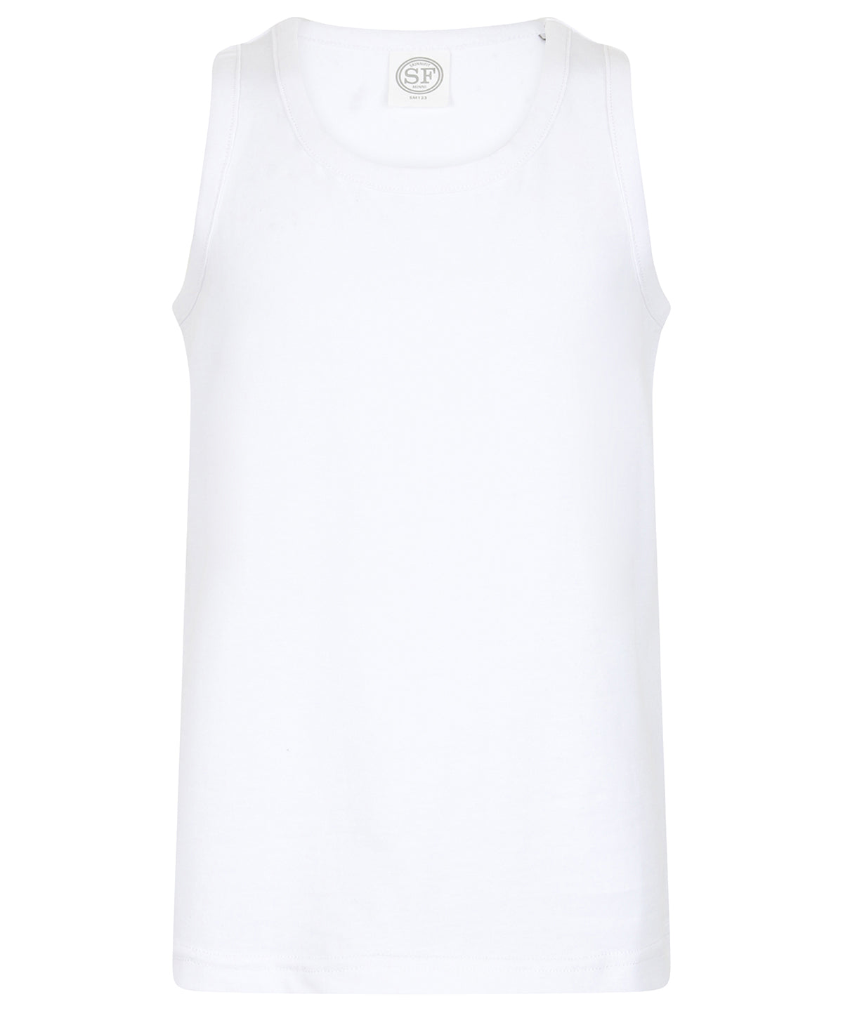 SF Clothing Kids feel-good stretch vest White