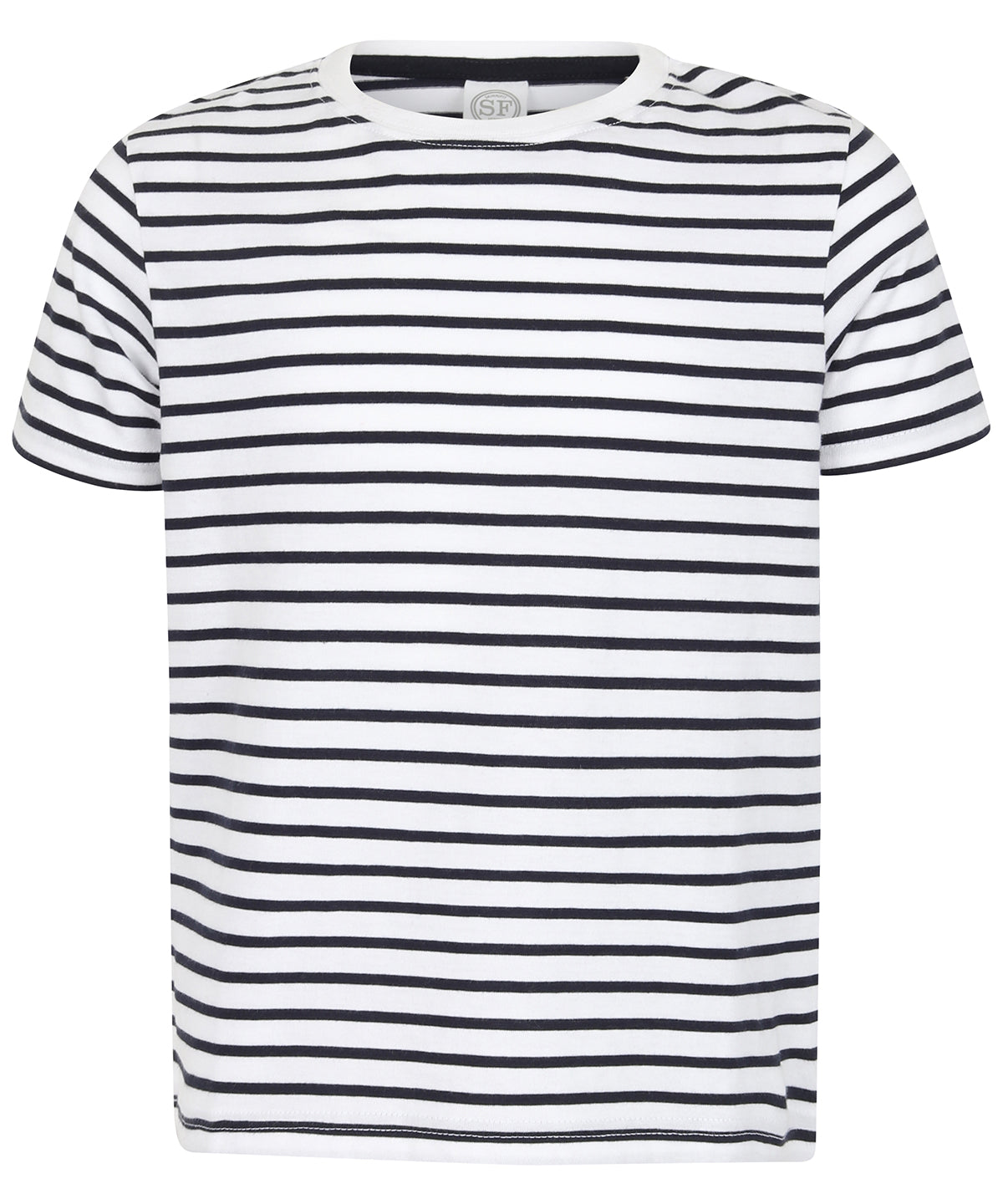 SF Clothing Kids striped T White/Oxford Navy