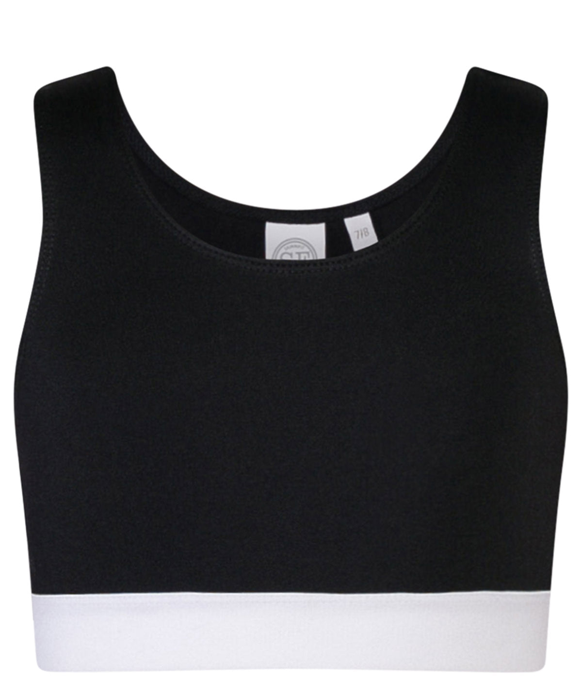 SF Clothing Kids fashion crop top Black/White