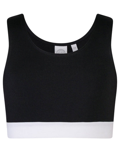 SF Clothing Kids fashion crop top Black/White
