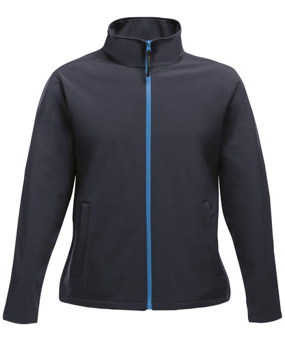 Regatta Professional Women's Ablaze printable softshell Navy/Fr Blue