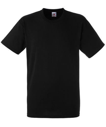 Fruit of the Loom Heavy cotton T Black*