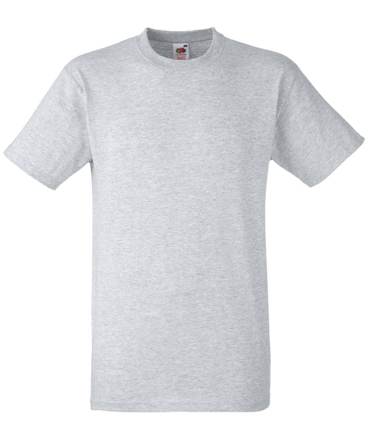 Fruit of the Loom Heavy cotton T Heather Grey