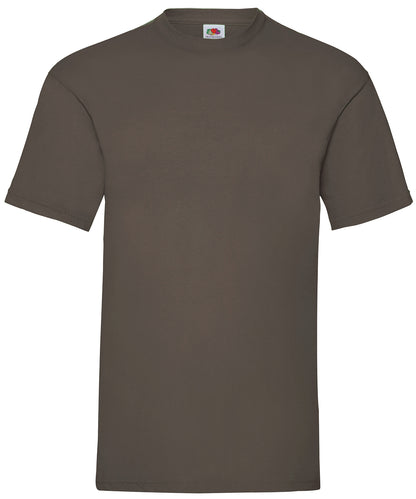 Fruit of the Loom Valueweight T Chocolate