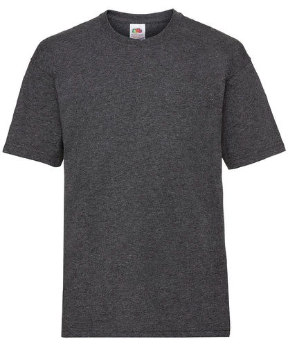 Fruit of the Loom Kids valueweight T Dark Heather Grey