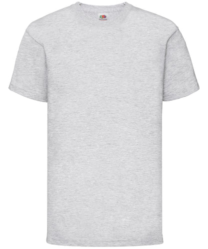 Fruit of the Loom Kids valueweight T Heather Grey