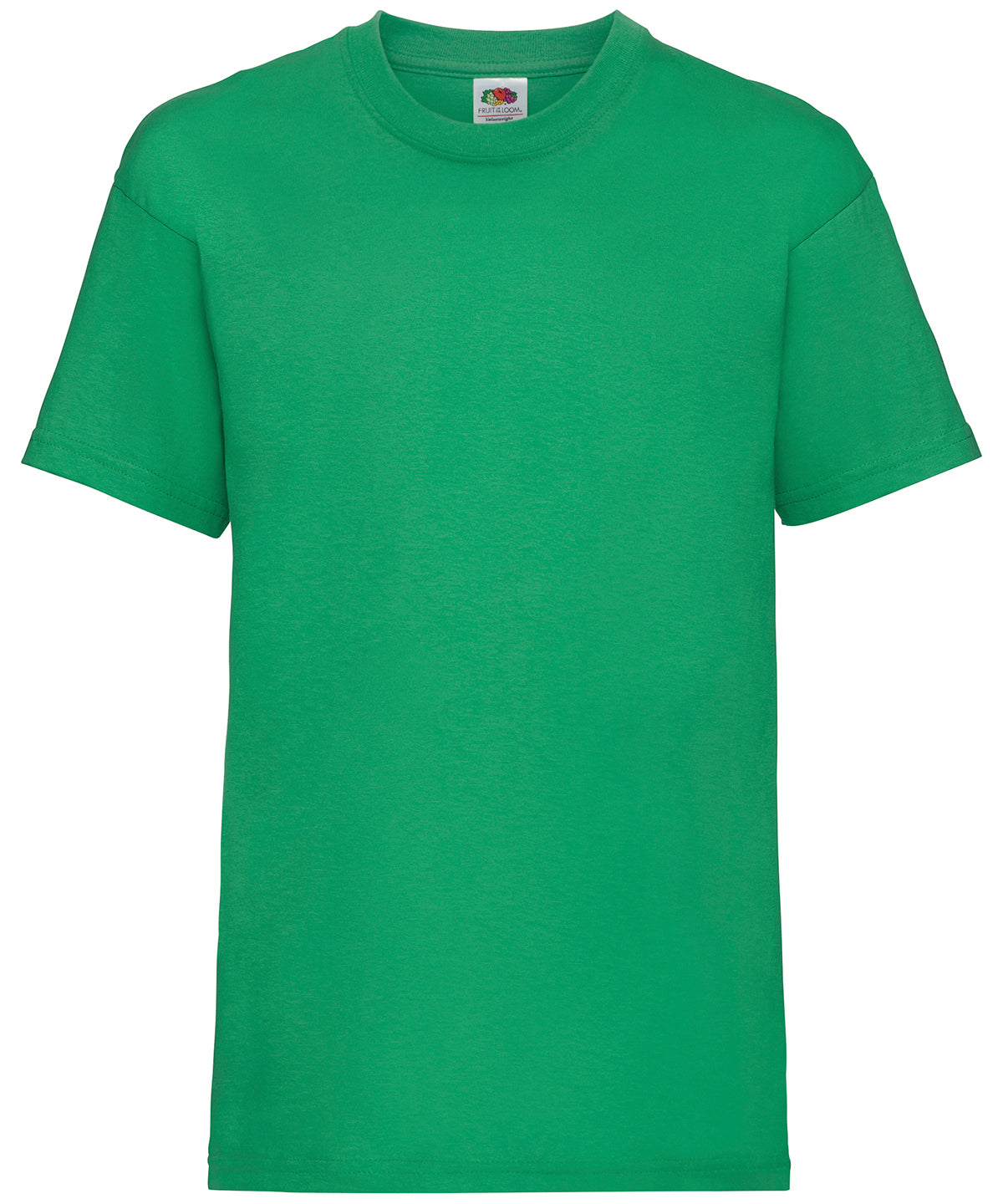 Fruit of the Loom Kids valueweight T Kelly Green