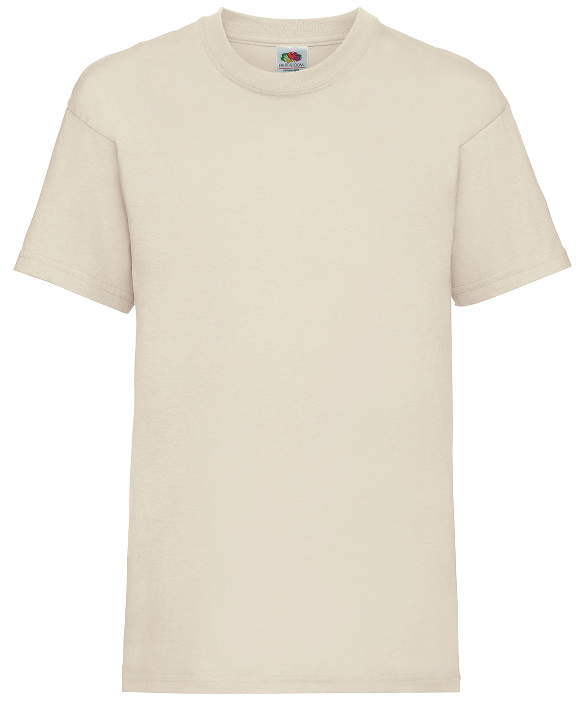 Fruit of the Loom Kids valueweight T Natural