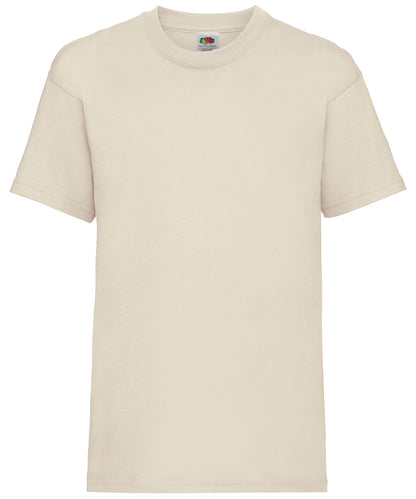 Fruit of the Loom Kids valueweight T Natural