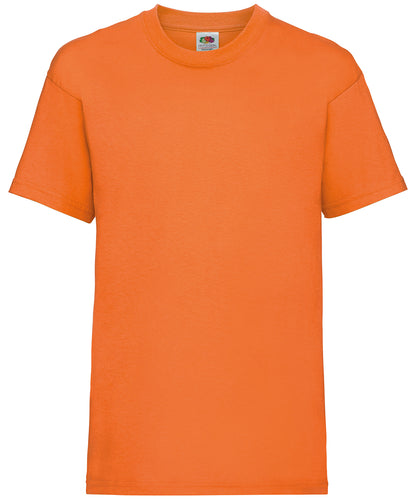 Fruit of the Loom Kids valueweight T Orange