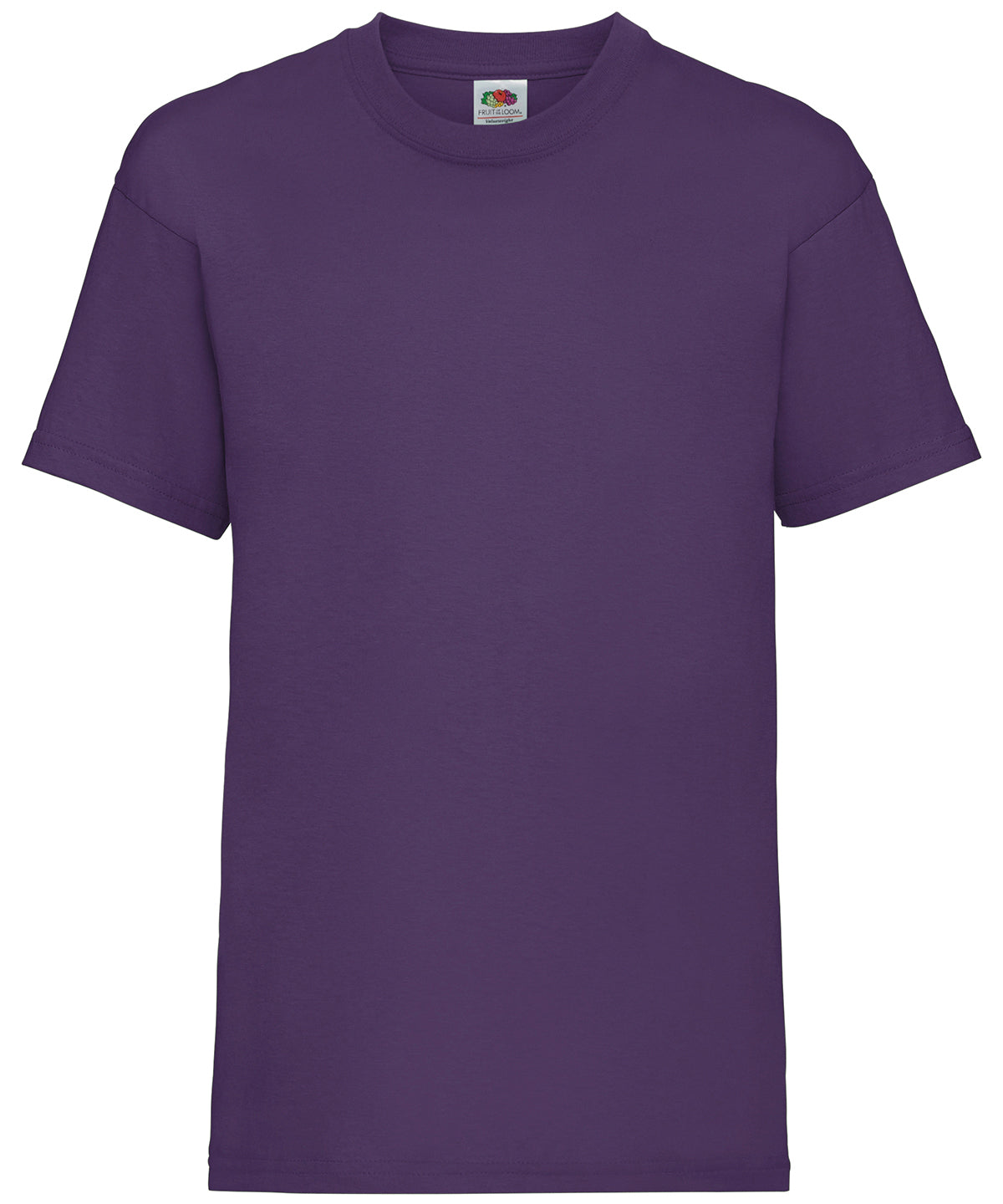Fruit of the Loom Kids valueweight T Purple