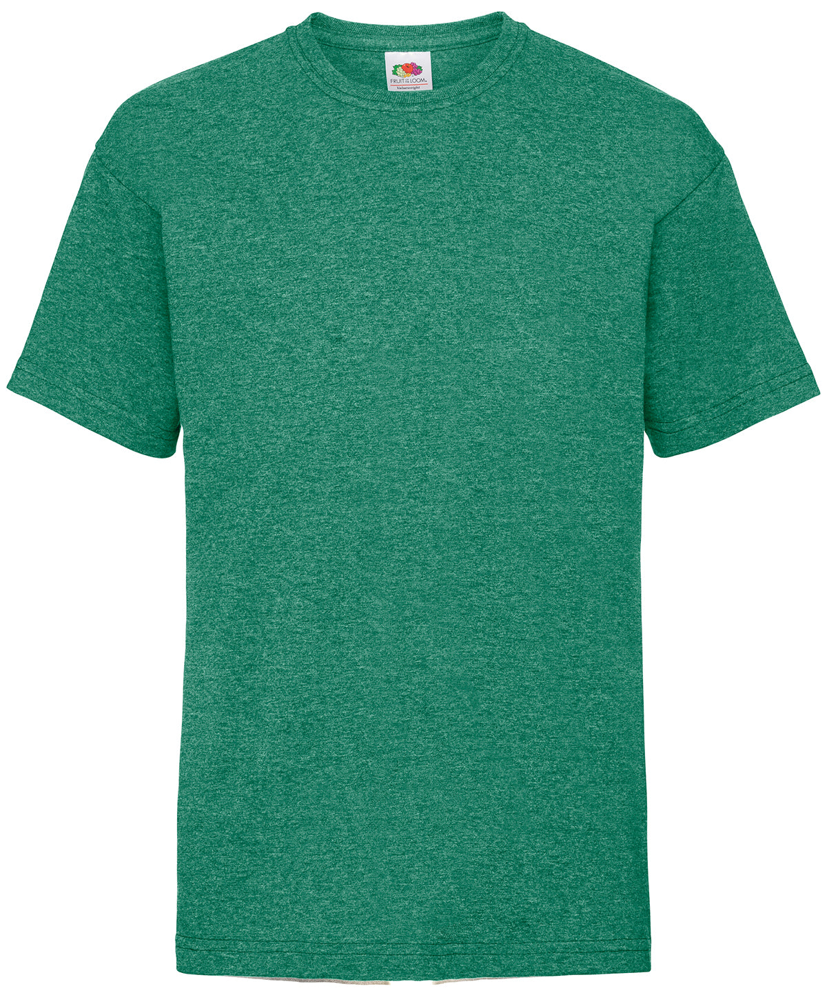 Fruit of the Loom Kids valueweight T Heather Green