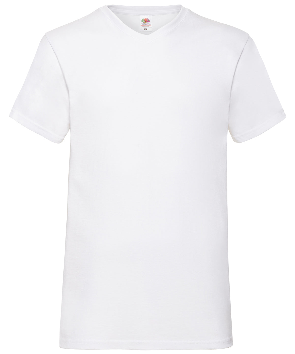 Fruit of the Loom Valueweight v-neck T White*