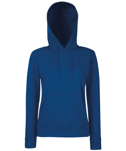 Fruit of the Loom Women's Classic 80/20 hooded sweatshirt Navy