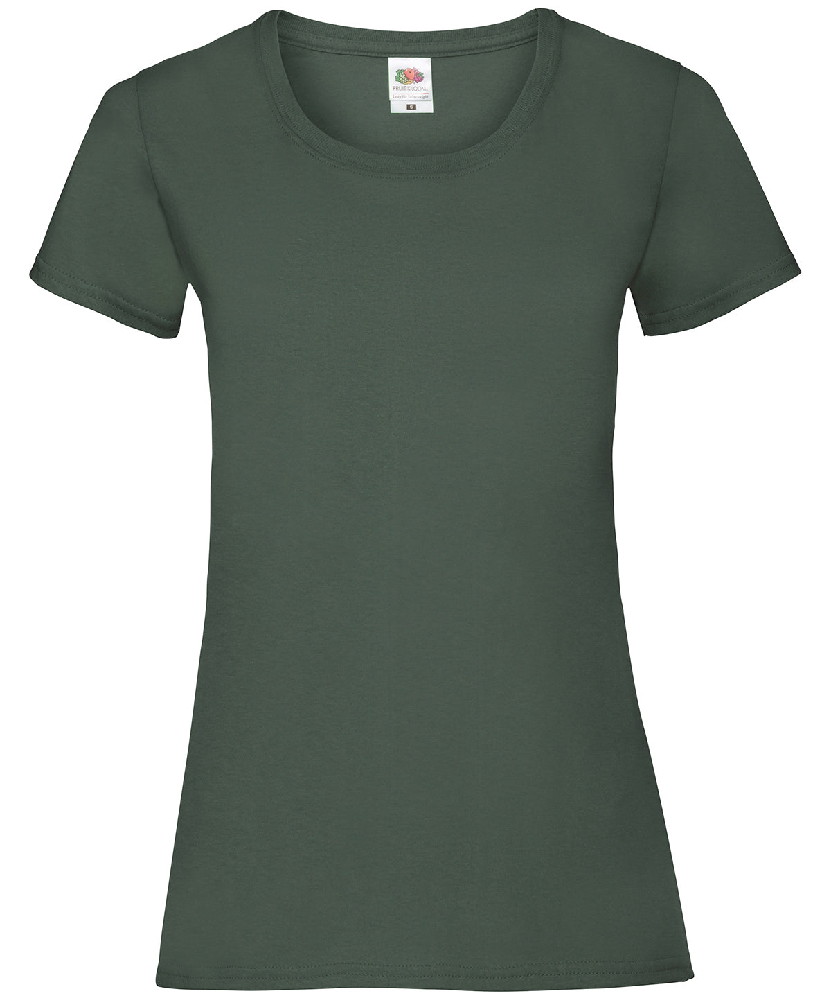 Fruit of the Loom Women's valueweight T Bottle Green