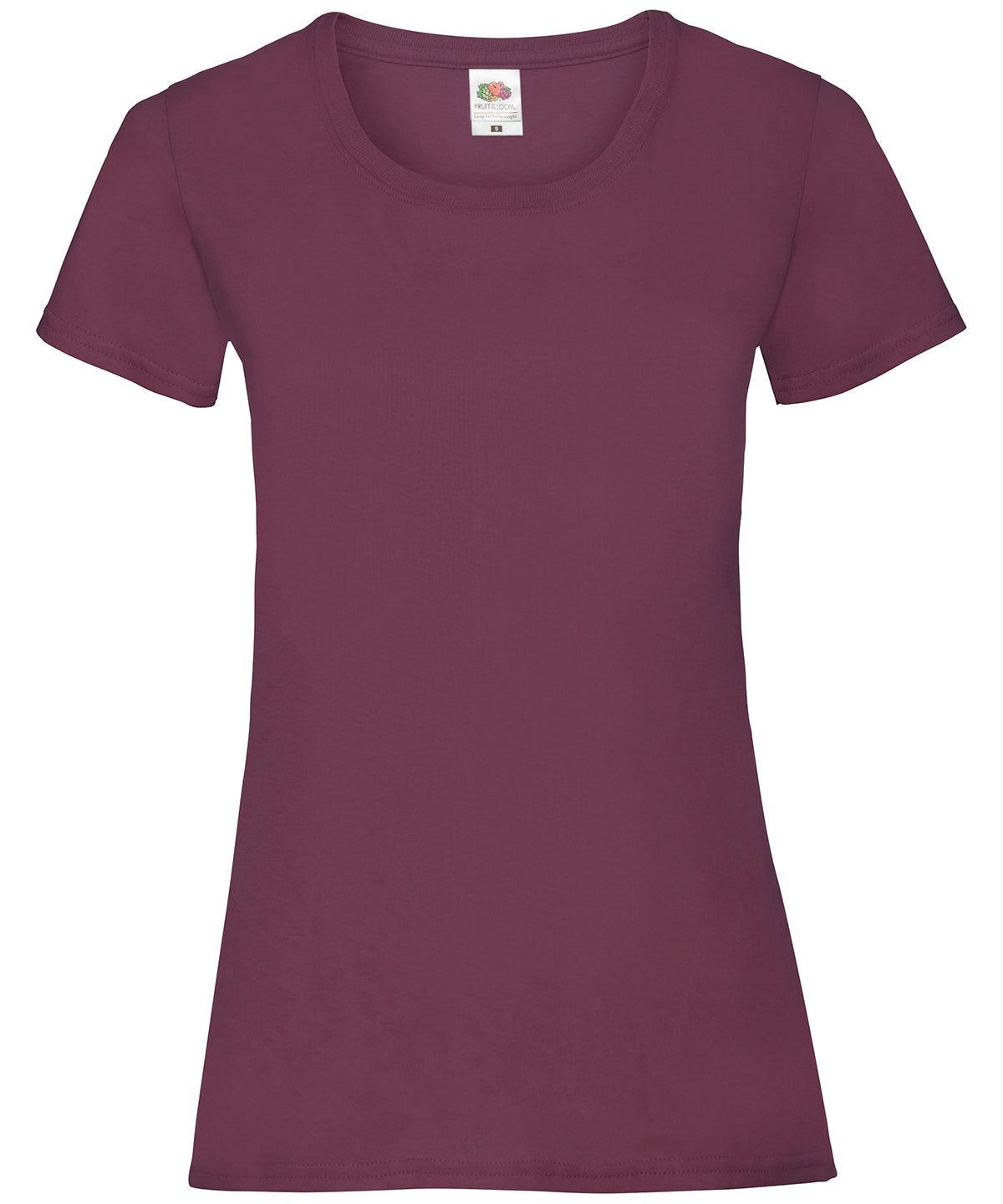 Fruit of the Loom Women's valueweight T Burgundy