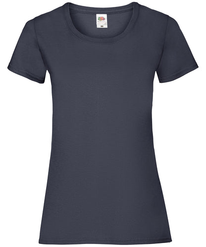 Fruit of the Loom Women's valueweight T Deep Navy