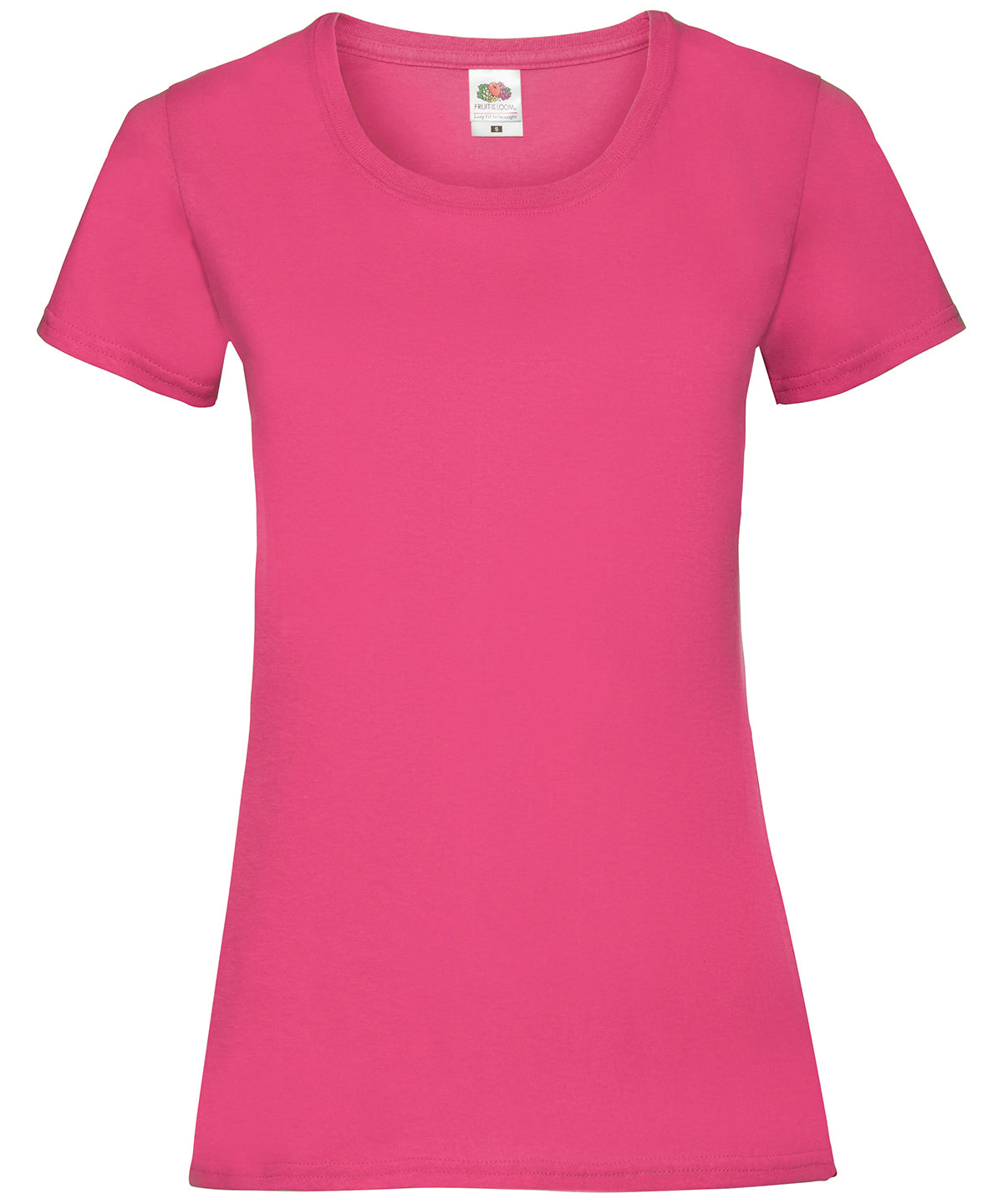 Fruit of the Loom Women's valueweight T Fuchsia