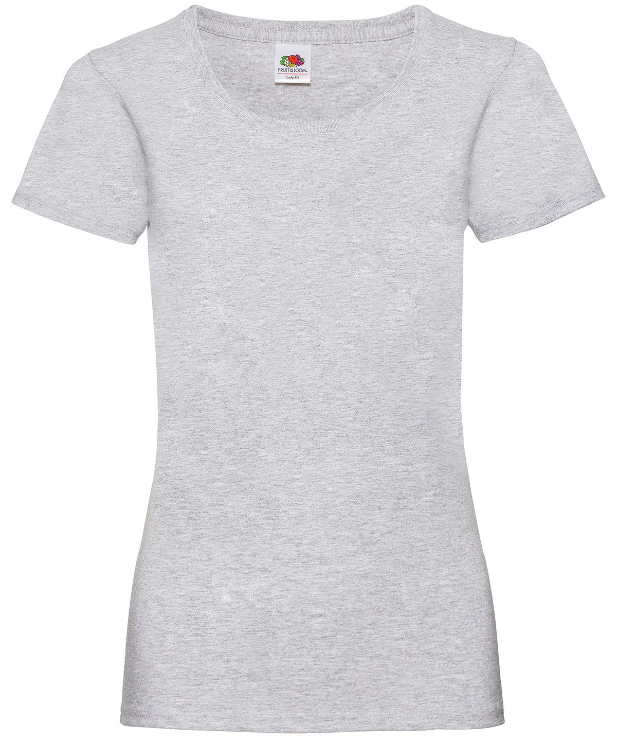 Fruit of the Loom Women's valueweight T Heather Grey