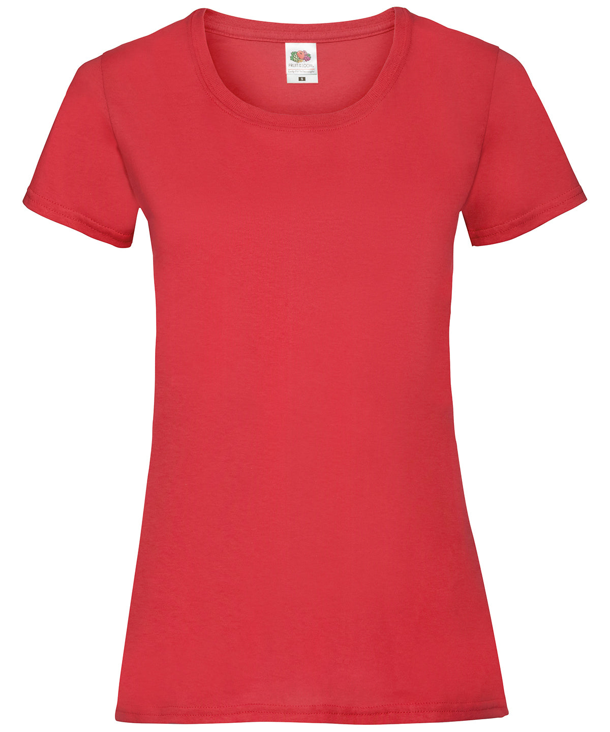 Fruit of the Loom Women's valueweight T Red