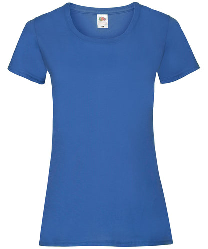 Fruit of the Loom Women's valueweight T Royal Blue