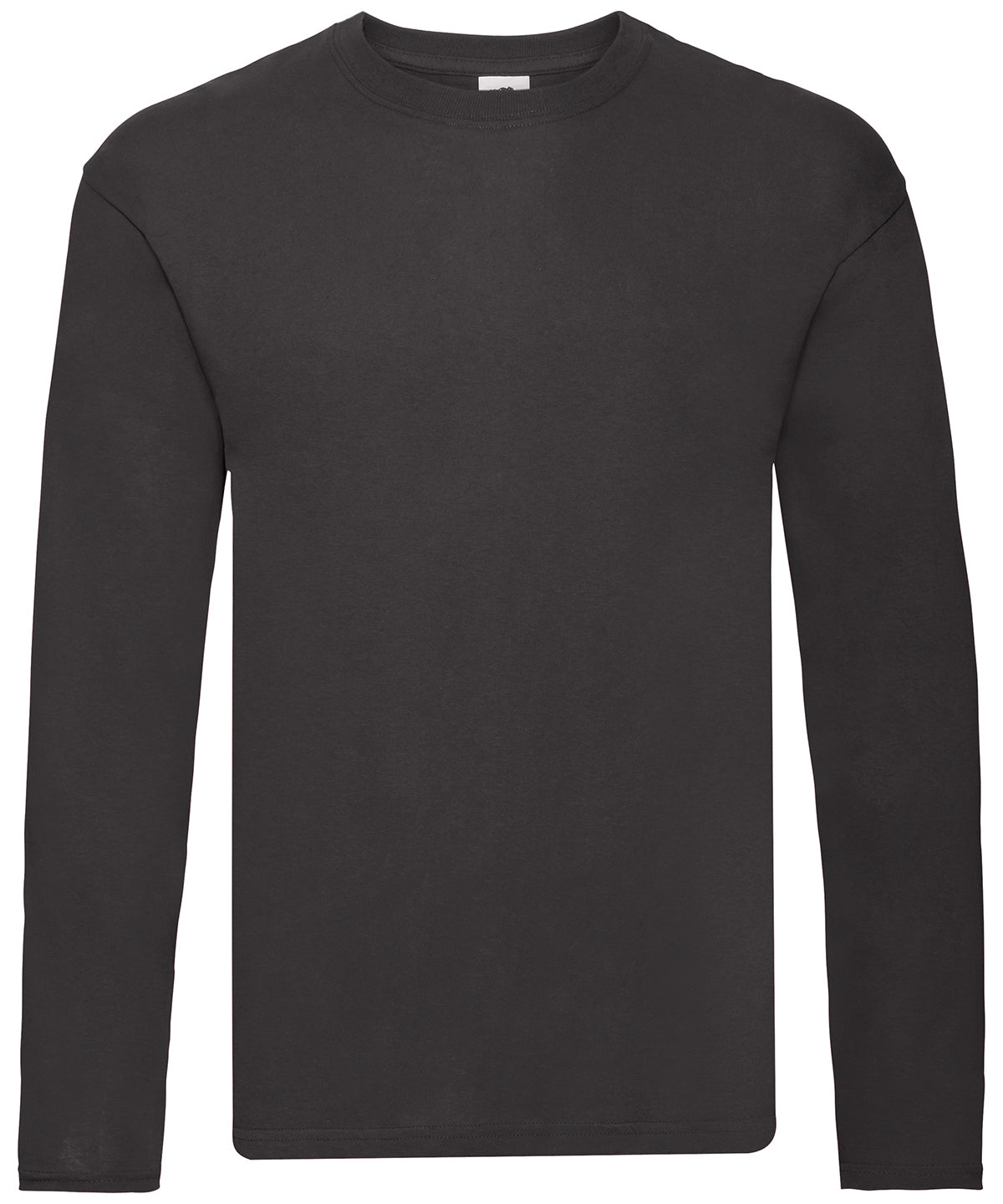 Fruit of the Loom Original long sleeve T Black*