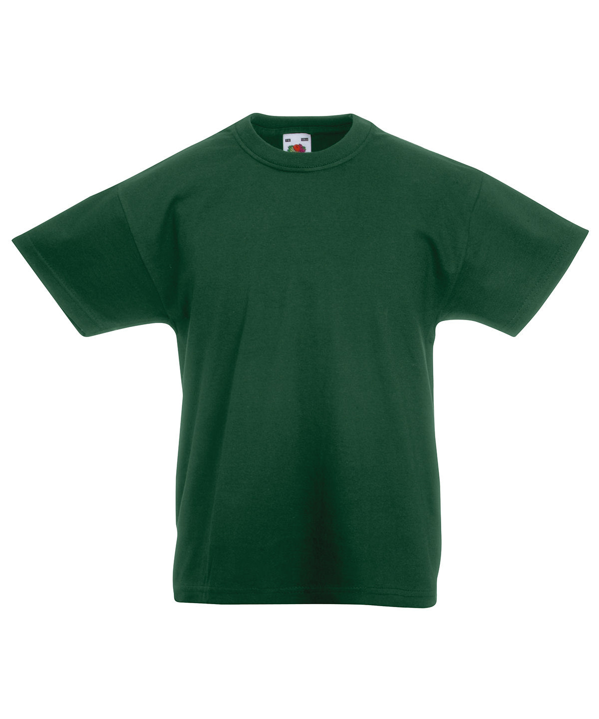 Fruit of the Loom Kids original T Bottle Green