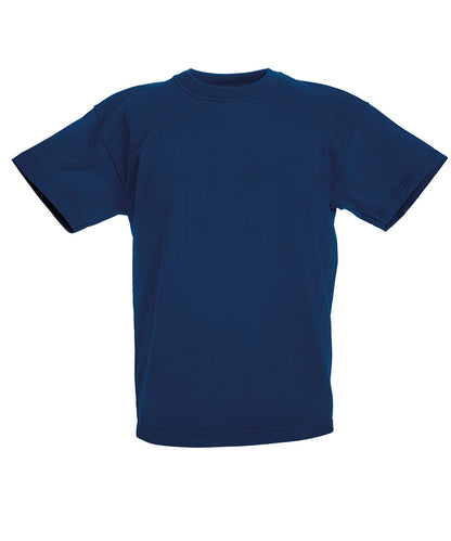 Fruit of the Loom Kids original T Navy
