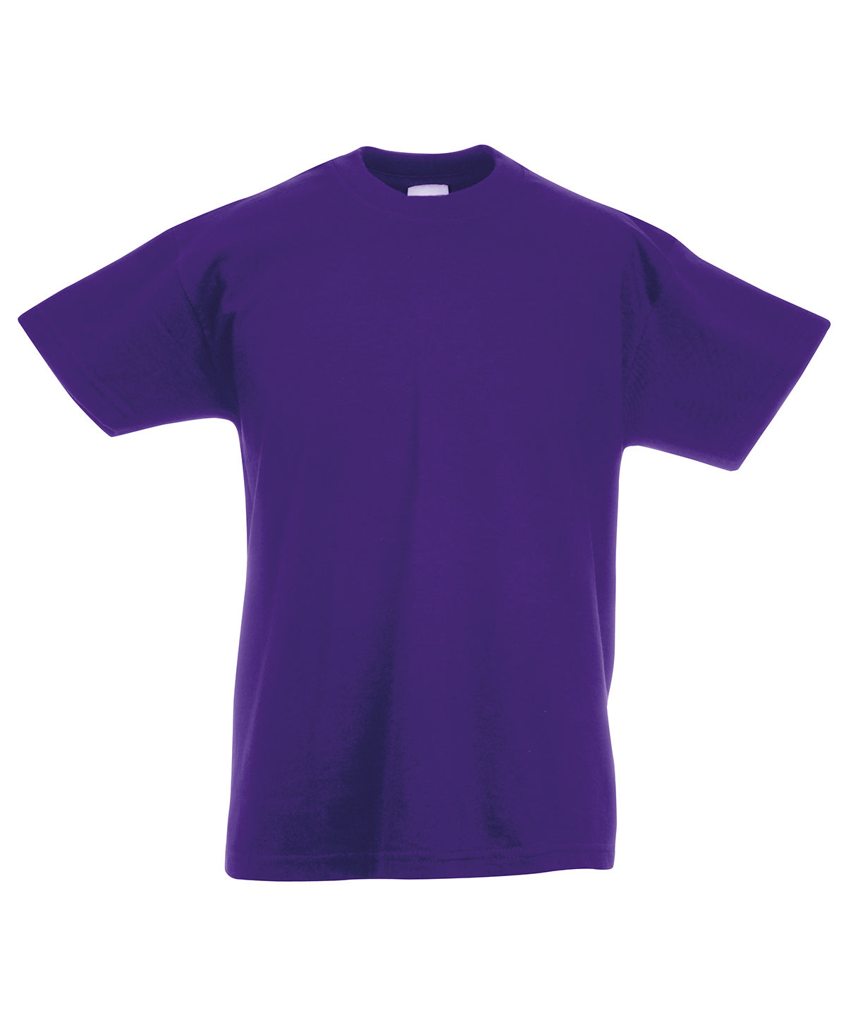 Fruit of the Loom Kids original T Purple