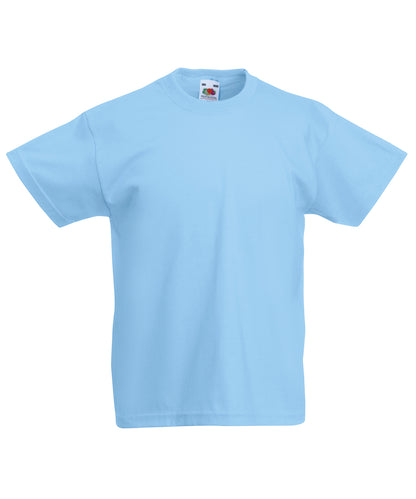 Fruit of the Loom Kids original T Sky Blue