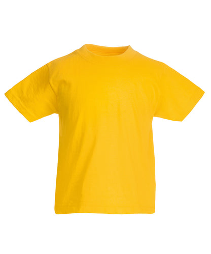 Fruit of the Loom Kids original T Sunflower
