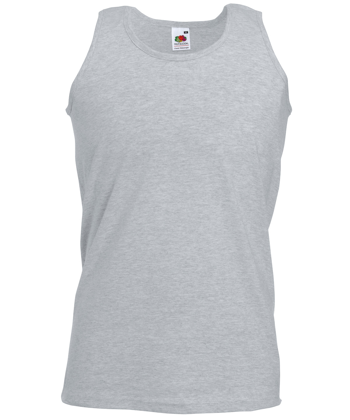 Fruit of the Loom Valueweight athletic vest Heather Grey*
