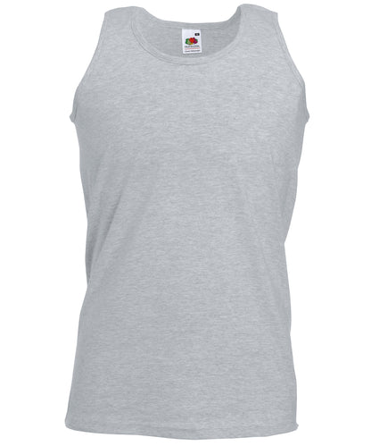 Fruit of the Loom Valueweight athletic vest Heather Grey*